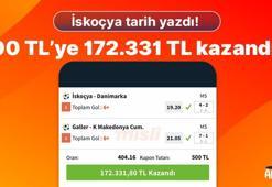 İskoçya tarih yazdı! 500 TL’ye 172.331 TL kazandı...