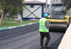 Şanlıurfa'da bir mahalle asfaltla kaplandı!