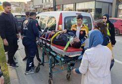 Bursa İnegöl'de hafif ticari araç cipe çarptı: 1 yaralı