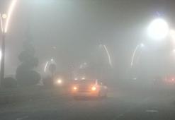 Batman’da etkili olan sis görüş mesafesini 5 metreye kadar düşürdü