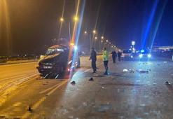 Kayseri'de otomobil takla atıp, karşı şeride savruldu: 1 ölü, 3 yaralı