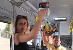 Antalya Alanya'da şehitlerin ismi halk otobüslerinde yaşatılıyor