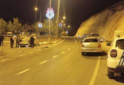 Diyarbakır Eğil'de iki otomobilin çarpıştığı kazada 2 kişi yaralandı