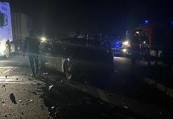 Tekirdağ Muratlı çevreyolunda iki araç çarpıştı: 2 yaralı