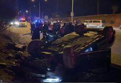 Adıyaman Kahta'da iki otomobilin çarpıştığı kazada 2 kişi yaralandı