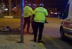Kilis'te otomobille çarpışan bisiklet sürücüsü ağır yaralandı