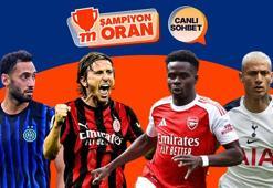 Avrupa’da iki kritik derbi… Arsenal Tottenham’ı, Inter AC Milan'ı konuk ediyor! Maçların heyecanı canlı sohbet ve Şampiyon Oranlar ile Misli'de