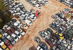 Antalya'da yediemin otoparkları doldu taştı: Binlerce araç çürümeye terk edildi