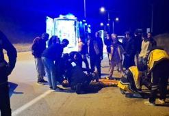 Çorum’da meydana gelen kazada 2 kişi yaralandı.