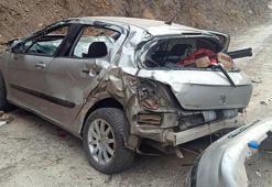 Gümüşhane'de otomobil uçuruma yuvarlandı, kaza gün ağarınca ortaya çıktı: 1 ağır yaralı