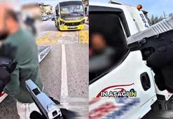 Motosiklet indirme senaryosunu sosyal medyadan paylaştılar polis harekete geçti