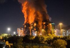 Hong Kong'da yangın faciası: Gökdelende can kaybı 36'ya yükseldi