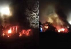 Bursa'nın Nilüfer ilçesinde fabrika yangını çıktı