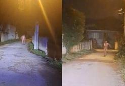 Düzce'de zabıta işlem yaparken soyunan dilenci kaçtı