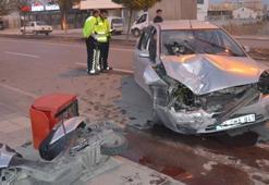 Aksaray’da 3 araca çarpan alkollü sürücü, sağlık çalışanına 'Beni morga götürün' dedi