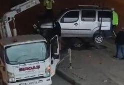 Malatya'da kontrolden çıkan hafif ticari araç refüje çarptı: 1 yaralı