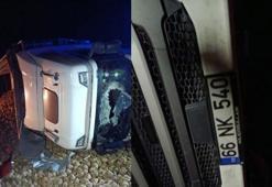 Boğazlıyan-Sarıkaya karayolunda kontrolden çıkan tır devrildi: 1 ölü