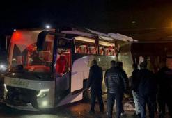 Tekirdağ'da belediye otobüsü ile yolcu otobüsü çarpıştı: 9 yaralı