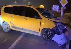 Elazığ’da ticari taksi ile otomobil çarpıştı: 6 yaralı