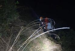 Gürsu'da ormanlık alanda mahsur kalan bir kişi kurtarıldı