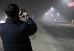 Sivas'ta sıcaklıklar eksi 2 dereceye kadar düştü şehir yoğun sise gömüldü