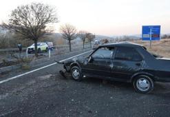 Nevşehir’de kontrolden çıkan otomobil takla attı: 1 ağır yaralı