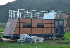 Bursa Mudanya'da çalınan tiny house bulundu, şüpheli tutuklandı