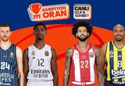 Fenerbahçe ve Anadolu Efes, EuroLeague sahnesinde! Maçların heyecanı canlı yayın, canlı sohbet ve Şampiyon Oranlar ile Misli'de