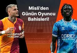 İç saha golcüsü Icardi! Samsun’un deplasman golleri Ndiaye’den… İşte Misli’den günün oyuncu bahisleri