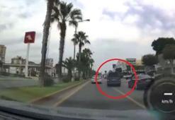 Mersin’de hafif ticari araçla makas atan sürücü gözaltına alındı