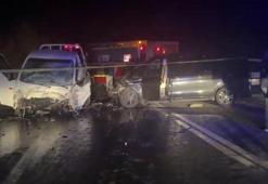 Sakarya’da panelvan ile kamyonet çapıştı: 1 ölü, 3 yaralı