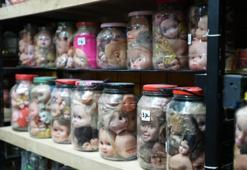 Kocaeli'de görenleri ürküten sıra dışı koleksiyon! Arkasındaki hikaye dikkat çekiyor