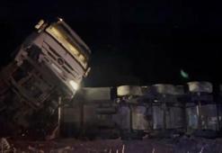 Çorum'da zincirleme trafik kazasında 4 kişi yaralandı