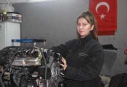 Sanayide çırak bulmak zorken o kendi isteğiyle girdi: Ordu'da sanayinin tek kız çırağı
