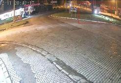 Elazığ-Bingöl karayolunda kontrolü kaybedilen otomobil kavşaktaki refüje çıktı: 1 yaralı