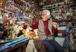 Diyarbakır'da 60 yıl boyunca görev yaptığı illerden topladı! Evinin bir odasını müzeye çevirdi: Hepsinin üzerinde not var