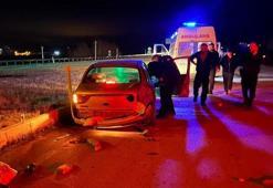 Çorum’da kırmızı ışık ihlali kazaya sebep oldu: O anlar kamerada