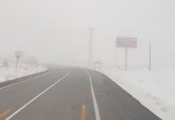 Van'ın Başkale ilçesinde sis etkili oldu: Görüş mesafesi 5 metreye kadar düştü