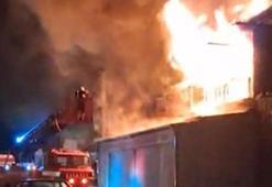 Arifiye'de nalbur dükkanında çıkan yangın söndürüldü