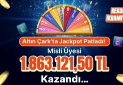 Altın Çark’ta Jackpot Patladı! Misli Üyesi 1.863.121,50 TL Kazandı…
