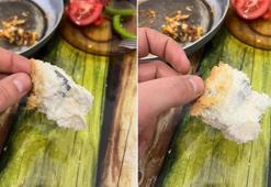 Kahvaltı yapmak için ekmek aldı! İçinden çıkanı görünce şok oldu