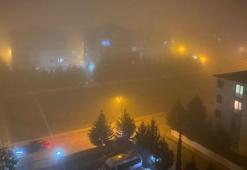 Bursa Yenişehir’de sis etkili oldu, görüş mesafesi 1 metreye kadar düştü