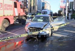 Şişli'de otomobil kaldırıma çıktı yayalara çarptı: 2 ölü 6 yaralı
