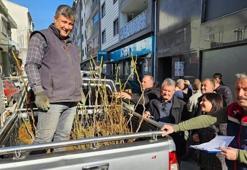 Aydın'da üreticiye büyük destek! 4 bin adet bedava dağıtıldı