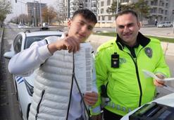 Yolcu kapısından inen ehliyetsiz sürücü drondan kaçamadı! "Gafil avlandım" dedi, hatıra fotoğrafı çektirdi