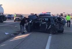 Konya Ereğli'de 3 aracın karıştığı kaza: Sürücü öğretmen yaralandı