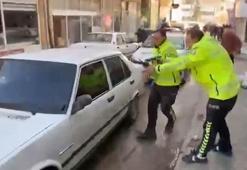 Kırıkkale’de film sahnelerini aratmayan anlar, polis böyle etkisiz hale getirdi: Ehliyetsiz sürücünün faturası ağır oldu