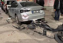 Ceylanpınar’da pikap ile motosiklet çarpıştı:2 ağır yaralı