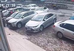 Ödediği borcu gaspla geri aldı! Başakşehir'de bankanın önünde kıyamet koptu