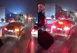 Bolu Dağı Tüneli çıkışında 6 araç birbirine girdi